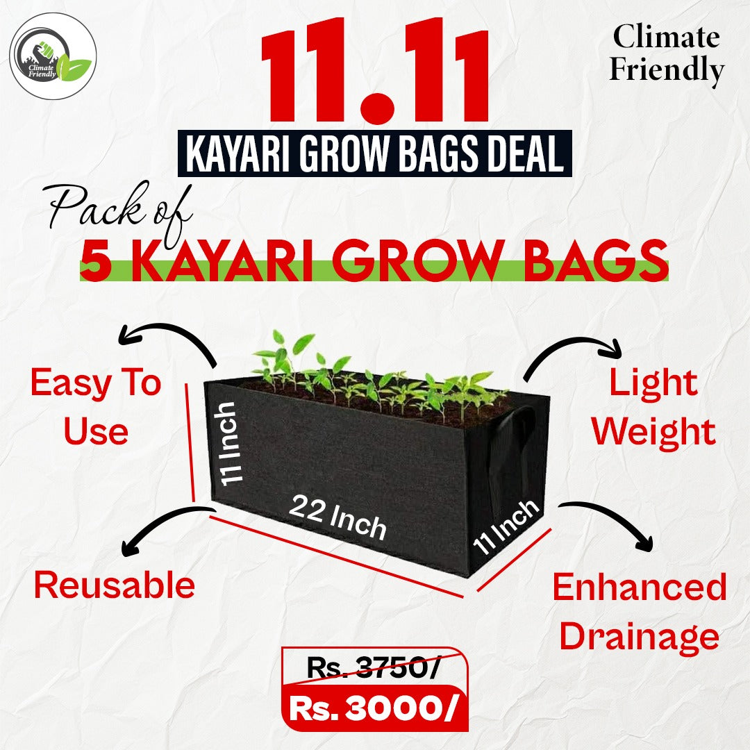 11 .11 Kayari Grow Bag Deal